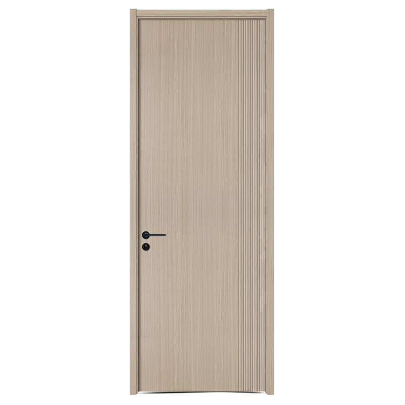 GW-115 Strieborná hruška PVC MDF interiérové ​​ploché dizajnové drevené dvere