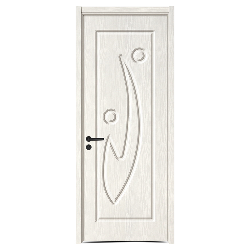 GA20-101 drevené dvere z PVC mdf v bielej farbe