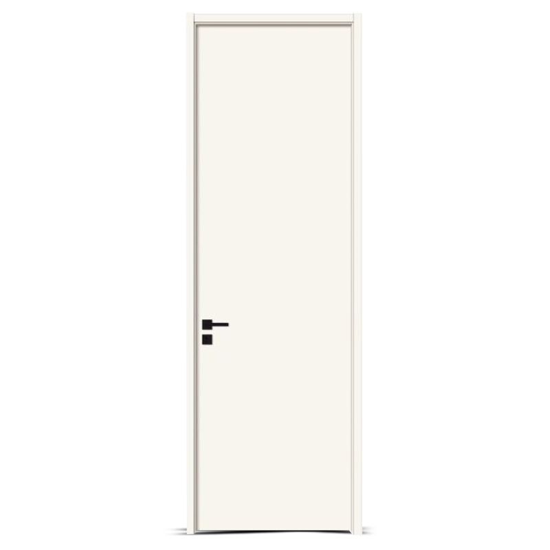 Dvere z bieleho melamínového dreva
