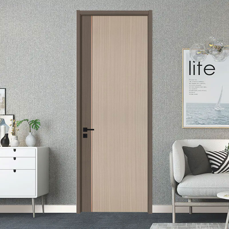 GW-302 Dvojfarebné interiérové ​​dvere z PVC MDF