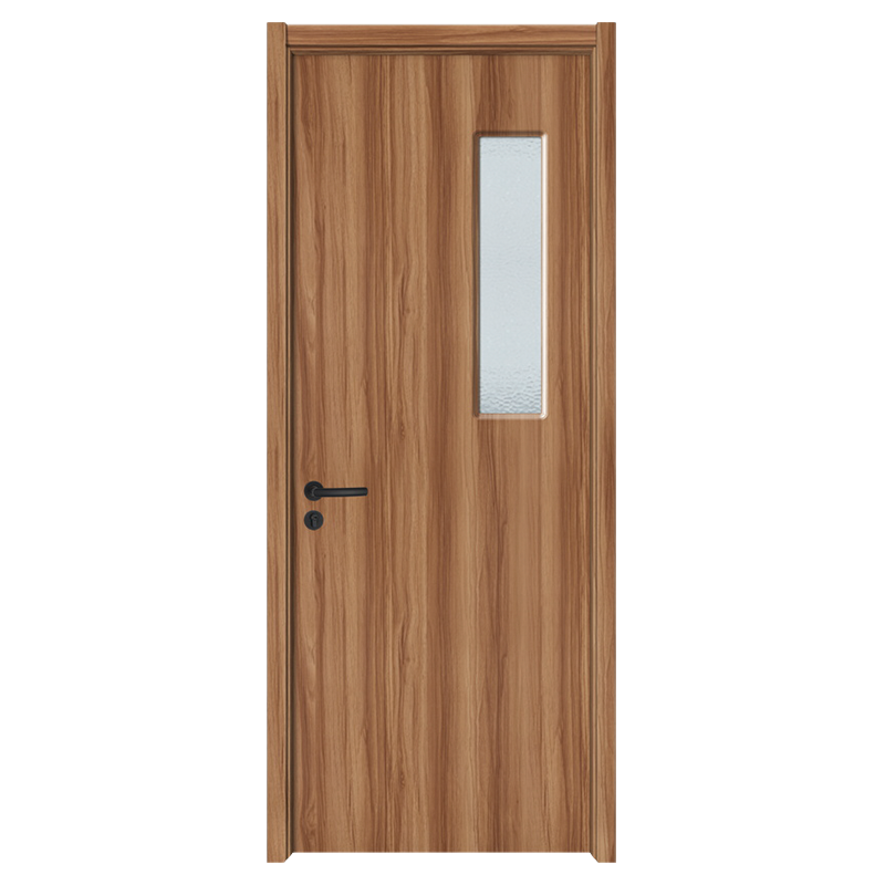 GA20-100B Kancelárske dvere svetlý dub interiérové ​​PVC bezhlučné drevené dvere