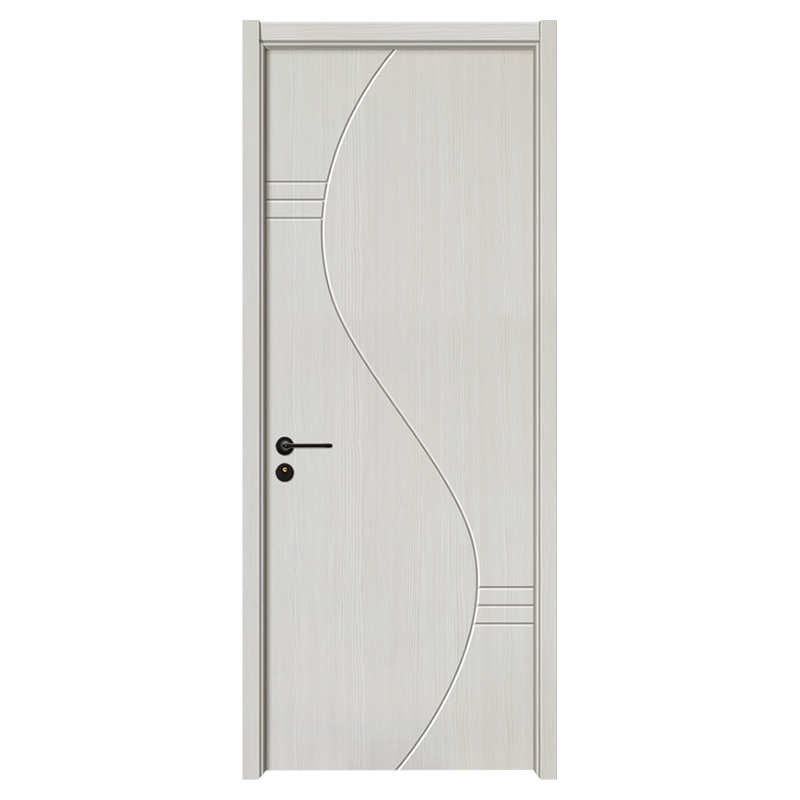 GA20-27 Vyrezávané biele drevené dvere z mandžuského jaseňa laminované zapustené dvere